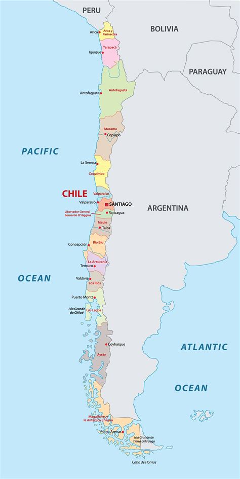 mapa do chile